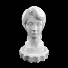 portrait femme muzeon moscou numérisation 3d print model - Mito3D