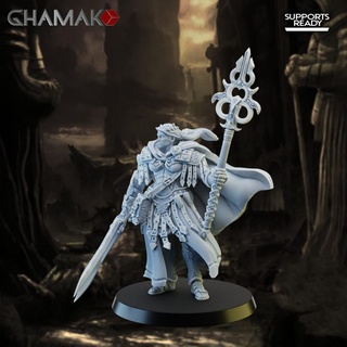 spartancast invoker 5 female ghamak Tabletop Characters & Creatures Fantasy Universe Store fantasy magician war warhammer hammer mage storm age cast pathfinder wh aos stormcast 3d print model - Mito3D