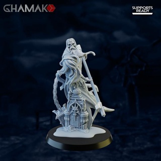 inhumain chaud 6 soutien prêt ghamak table personnages créatures fantaisie univers boutique dragons donjons fantôme marteau guerre miniature jeu dnd spectre wh aos nighthaunt 3d print model - Mito3D