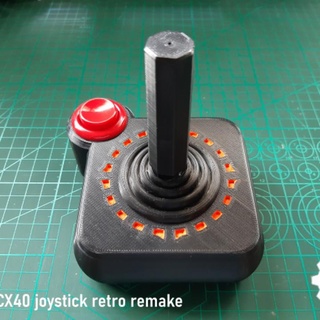 Atari cx10 cx40 retro Joystick Remake Arkade Teile Adam Freeman Gadgets Elektronik Video Spiele VR Zubehör Barrierefreiheit spezialisiert technisch Hilfe Computers 3d print model - Mito3D