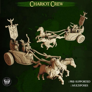 carro equipaggio alto elfi maestro fucina tavolo personaggi creature fantasia universo negozio esercito highelf highelves highelfarmy chariotcrew 3d print model - Mito3D