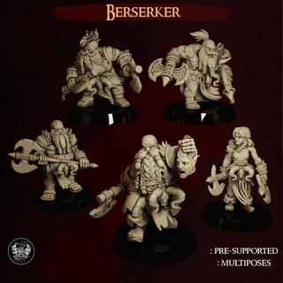 dwarf berserker master forge Tabletop Characters & Creatures Fantasy Universe army balistarcanon dwarfarmy dwarfberserker 3d print model - Mito3D