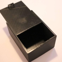 scatola coperchio scorrevole giardino box 3d print model - Mito3D