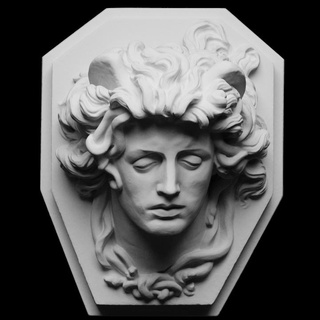 Medusa'nın baş watt galeri taramak dünya Avrupa Birleşik krallık 3d Athena heykel İtalya yılanlar printing medusa kaymaktaşı Artec structured light Openglam leonardo vinci 3d print model - Mito3D
