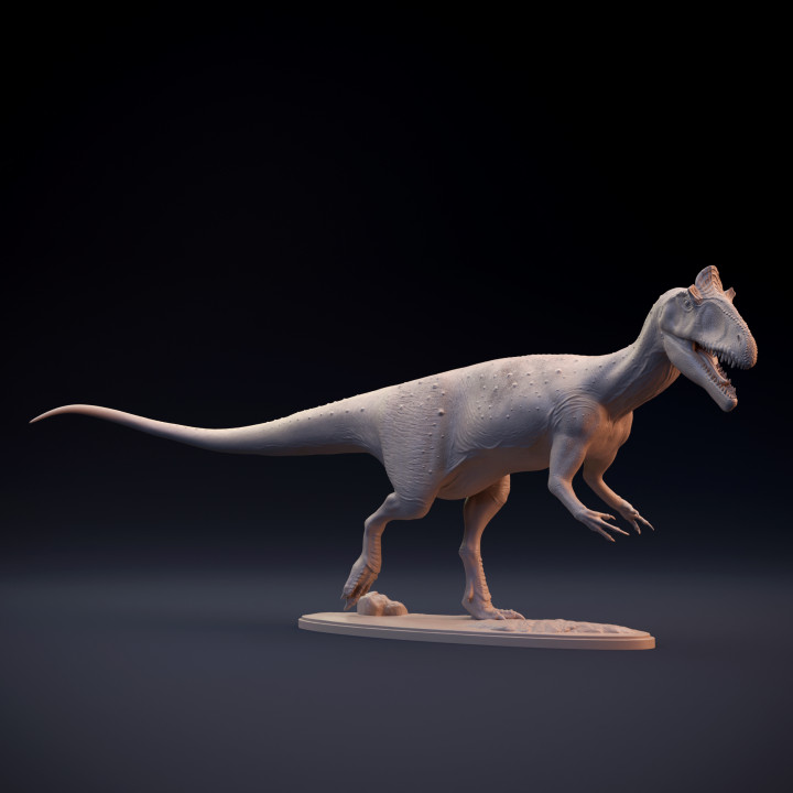 criolofosauro ellioti dinosaurio perro juguetes juegos animal criatura cifras bestia figura jurásico lagartija monstruo realista reptil estatua miniatura depredador prehistórico ártico extinto carnívoro terópodo 3D print model - Mito3D