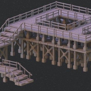 piso víspera proyecto Tienda mesa 3D imprimible terreno Sci Fi modular ciencia ficción mech base 50mm rieles 3d print model - Mito3D