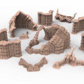 tyty bug party terrain remix 231 - 240 tales damocles Tabletop 3D Printable Terrain Fantasy gaming mini wargaming miniature tabletop starship dune 28mm 35mm scenery scatter tyrant troopers 3d print model - Mito3D