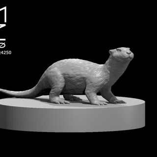 lontra miguel zavala giocattoli Giochi animale creatura figure 3d print model - Mito3D