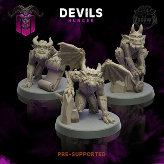 devils - army hunger zabavka workshop Tabletop Characters & Creatures Fantasy Universe Store miniature adventure dnd 25mm 5e 3d print model - Mito3D