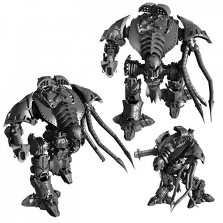 chaos psi titan sci fi resin war machines lex addams knight psionic godmachine 3d print model - Mito3D