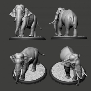 elephant asian garawake  Toys & Games Animal & Creature Figures Store 3d print animal elephant ar thank  3d print model - Mito3D