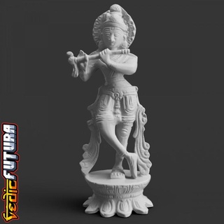symbolism krishna flute vedic futura Education Art Home & Garden Homeware Ornaments god hindu india sculpture hinduism krsna 3d print model - Mito3D