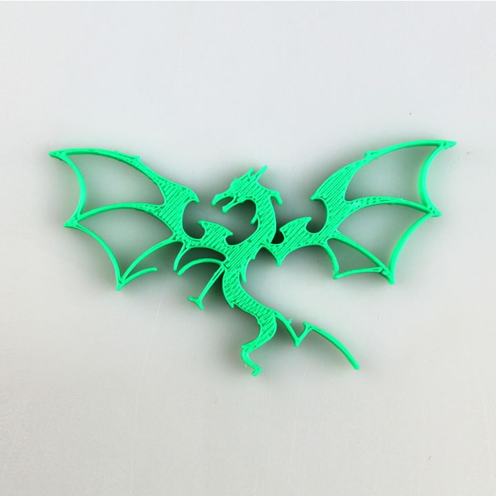 dragón fan art criatura mitología 3D print model - Mito3D