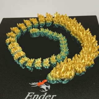 artikuliert Frost Schlange stflix Spielzeuge Spiele flexibel flexi 3d print model - Mito3D