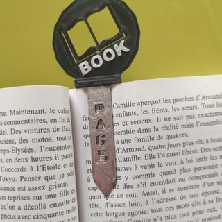 marca páginas página Filipe Legros casa jardim escritório suportes livros favoritos livro 3d print model - Mito3D