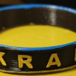 bracelet ukraine philippe legros  Jewellery bracelet ukraine russie  3d print model - Mito3D