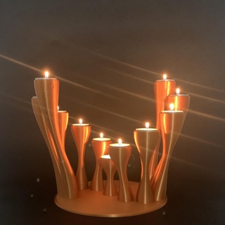 yang candelabri marchio durham casa giardino illuminazione decorazioni cucina candele casalinghi lumini 3d print model - Mito3D