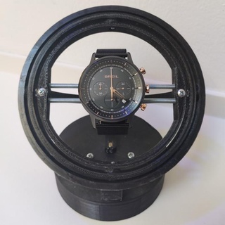 gyro winder watch hoder alessandro rotondi Home & Garden Education University Engineering Science Mechanical engineering motor orologio 3d print model - Mito3D