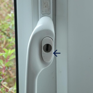 window handle lock escutcheon button robert marshall Home & Garden 3d print model - Mito3D