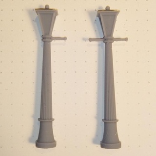 victorian age lamp post thorsten luehrig  Tabletop 3D Printable Terrain victorian lamppost  3d print model - Mito3D