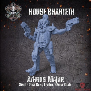 house bharteth - major tagged events  Tabletop Tabletop Characters & Creatures Sci-Fi Universe Tabletop Tabletop Characters & Creatures Store sci-fi necromunda underhive ganger bharteth  3d print model - Mito3D