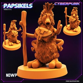 nowp papsikels miniatures Tabletop Characters & Creatures Sci-Fi Universe creature friend healer ally 3d print model - Mito3D