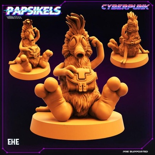 ehe papsikels miniatures Tabletop Characters & Creatures Sci-Fi Universe alien creature friend healer ally 3d print model - Mito3D