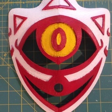 máscara adereços cosplay zelda legendofzelda ocarina majora 3d print model - Mito3D