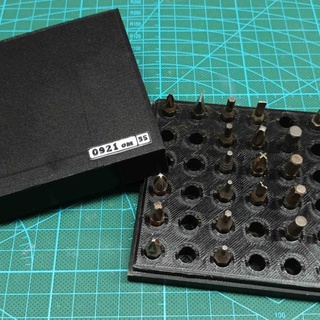 scatola bit Alessandro casa giardino articoli per Conservazione scatole utensili 3d print model - Mito3D