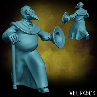 free plague doctor meme presupported velrock art miniatures Tabletop Characters & Creatures Fantasy Universe fantasy funny victorian steampunk renaissance d&d dnd dungeons-and-dragons plague-doctor april-fools-day 3d print model - Mito3D