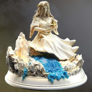 dea creazione estrazione dm scorta negozio fantasia femmina sacerdote divinità celeste pc dnd sacerdotessa divine Creatore npc 3d print model - Mito3D