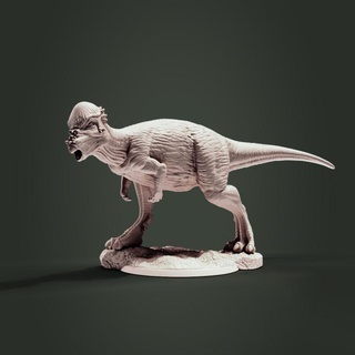 pachycephalosaurus klişe Sanat oyuncaklar oyunlar hayvan yaratık rakamlar Dinozor masaüstü dnd 3d print model - Mito3D