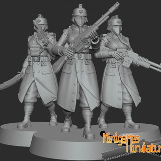 imperial guardsmen anime figurines march 2022 minigames miniatures Fan Art Action Figures Tabletop Characters & Creatures Sci-Fi Universe 40k battle guard warhammer wh40k sister ig sob 3d print model - Mito3D