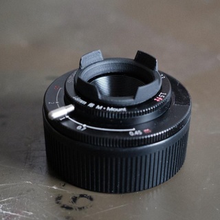 líder divertido 18mm montar lente capucha liam alguacil artilugio electrónica cámaras fotografía leica 3d print model - Mito3D