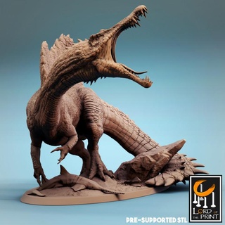 spinosaurus Seigneur impression dinosaure lotp spinosaure 3d print model - Mito3D