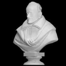 ritratto uomo hermitage museum san pietroburgo scansione scultura bernini 3d print model - Mito3D