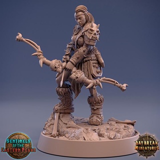 tundra farflight - sentinels eastern peaks daybreak miniatures Tabletop Characters & Creatures Fantasy Universe archer barbarian dragons dungeons wargaming bow tabletop 32mm 75mm 3d print model - Mito3D