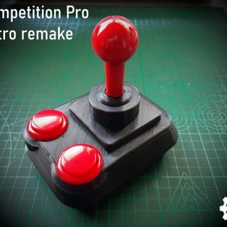 competition pro remake using arcade parts adam freeman Gadgets & Electronics Video Games VR Accessories Accessibility Specialized Technical Aid Computers retro joystick kempston 3d print model - Mito3D