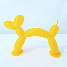 balon köpek sanat hayranı hayvan heykel oyuncak 3d print model - Mito3D