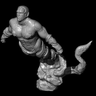 imitador tx terreno expressar tampo mesa personagens criaturas Sci Fi universo loja Super heroi dc histórias quadrinhos bmg jla mcp jsa dcumg 3d print model - Mito3D