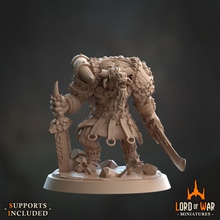 berserk minotaur moutain walker presupported lord war miniatures Tabletop Characters & Creatures Fantasy Universe dragons dungeons fantasy modular roleplay rpg sword miniature weapons boardgame tabletop wargame dnd bundle supported 3d print model - Mito3D