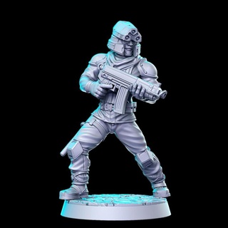 soldado ordem 32mm dnd rn estúdio fantasia homem rpg arma 3d print model - Mito3D