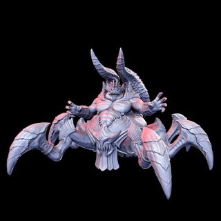 krilganath sea demon - 32mm dnd rn estudio Tabletop Characters & Creatures Fantasy Universe diablo lord rpd 3d print model - Mito3D