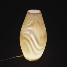 Lamellen array Lampe Garten 3d print model - Mito3D