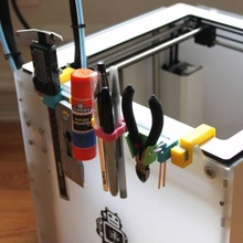 ultimaker 2 personalizable estante almacenamiento jardín 3d print model - Mito3D