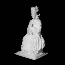 memorial estatua femenina dignatario kiev museo occidental arte oriental ucrania scan 3d print model - Mito3D