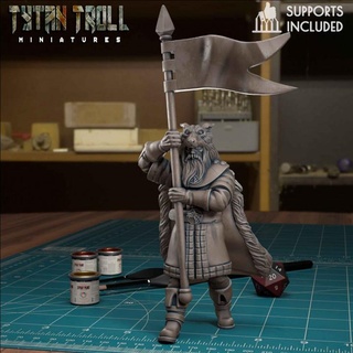 northern bannerman pre-supported tytantroll miniatures Store dragons dungeons fantasy game guard scale thrones stark minis pack patreon archers drunk bundle 32mm miniaturesminis 3d print model - Mito3D