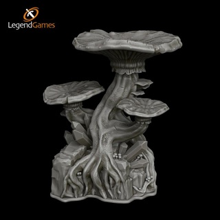 jogos lenda underdark fungo espalhar terreno loja tampo mesa 3D imprimível fantasia dragões masmorras drow caverna cavernas ttrpg esterco muuito 3d print model - Mito3D