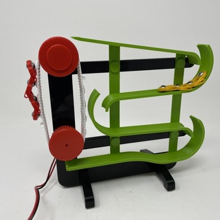 marbre chenilles Greg zumwalt jouets Jeux ultimaker autodesk fusion360 Marblerun machine marbrer 3d print model - Mito3D
