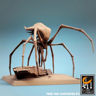 yabancı parazit Kral Yazdır masaüstü karakterler yaratıklar Sci Fi Evren örümcek kan vücut hırsızı 3d print model - Mito3D